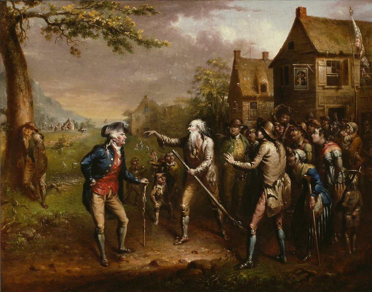 Rip Van Winkle af John Quidor