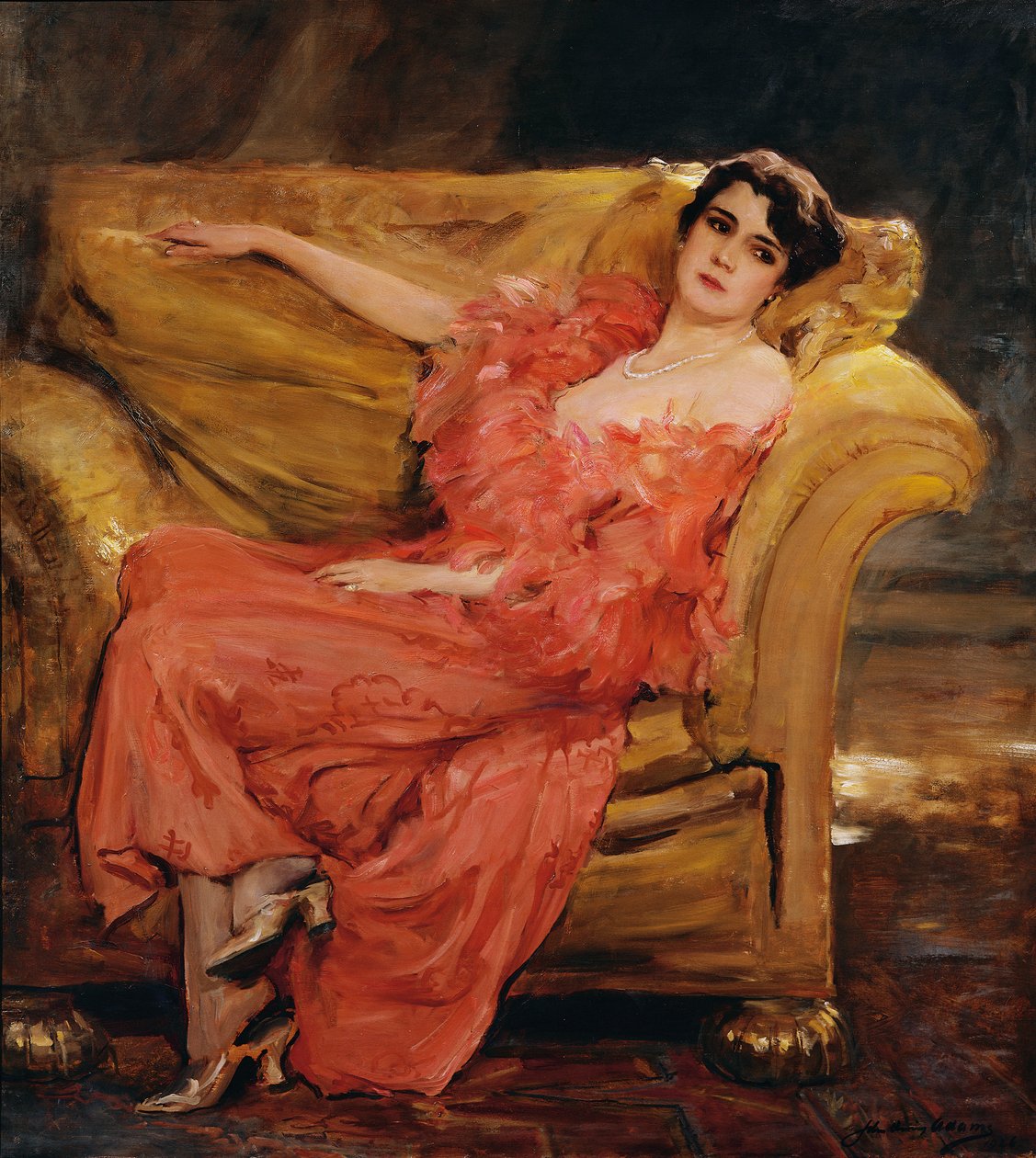 Luise Eisner, senere prinsesse Odescalchi af John Quincy Adams