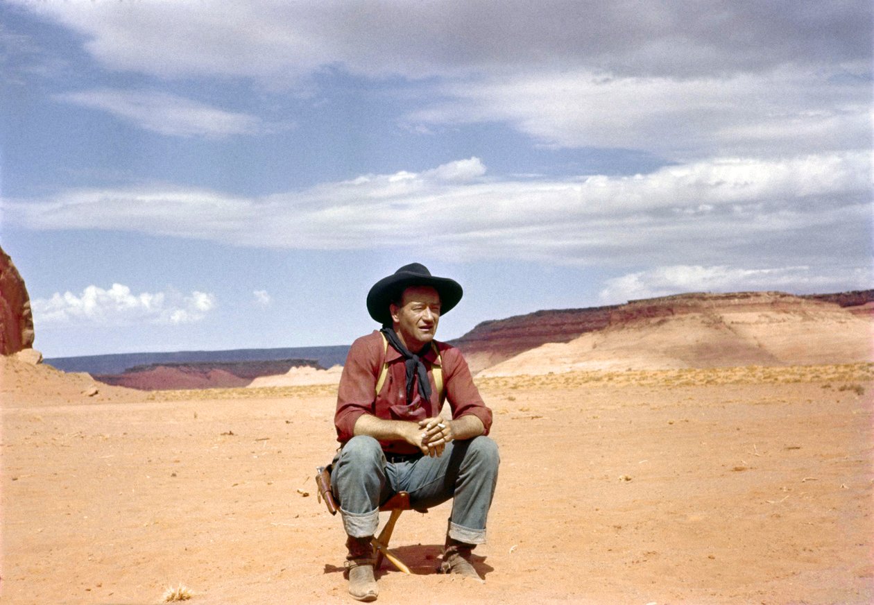 På settet, John Wayne. af John Ralph *DO NOT USE * Hamilton