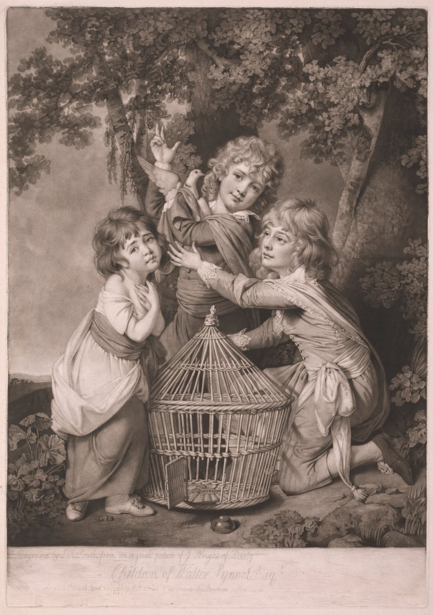 Børn af Walter Synnot af John Raphael Smith