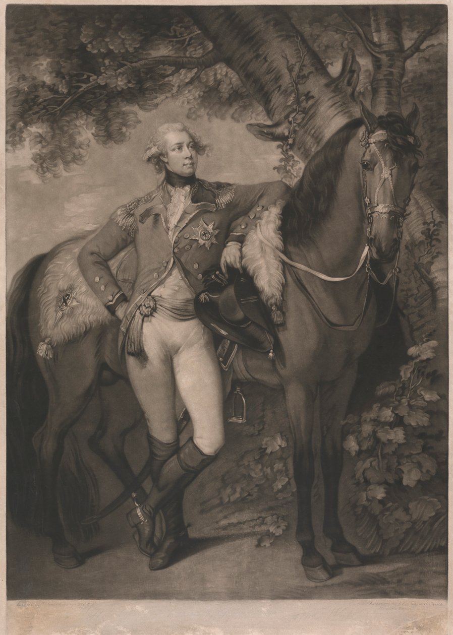 George, Prince of Wales af John Raphael Smith