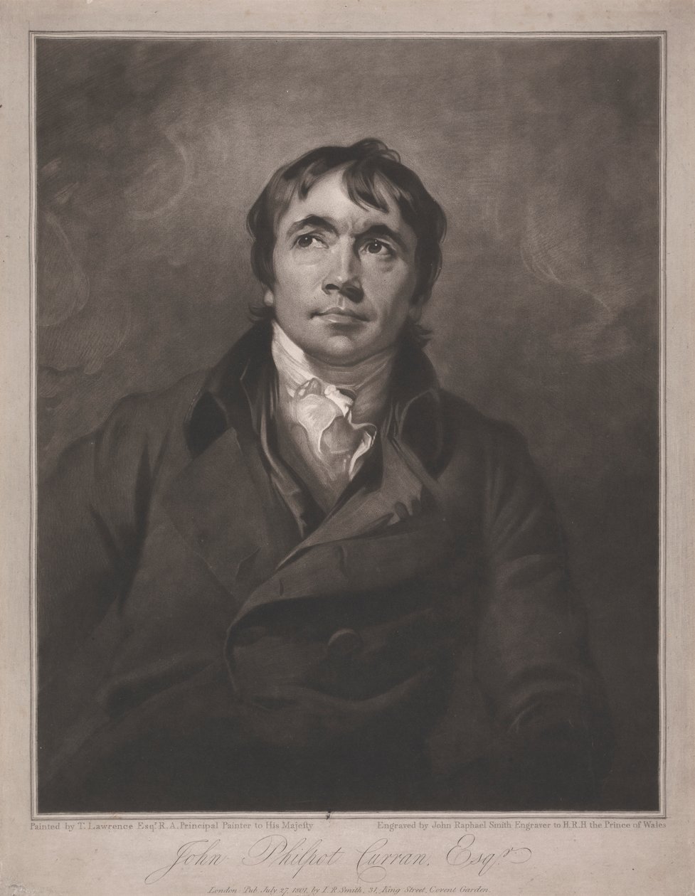 John Philpot Curran af John Raphael Smith