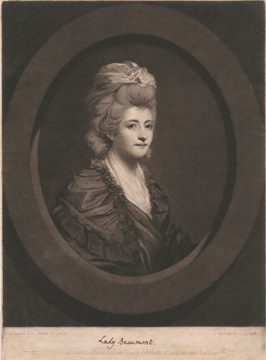 Lady Beaumont af John Raphael Smith