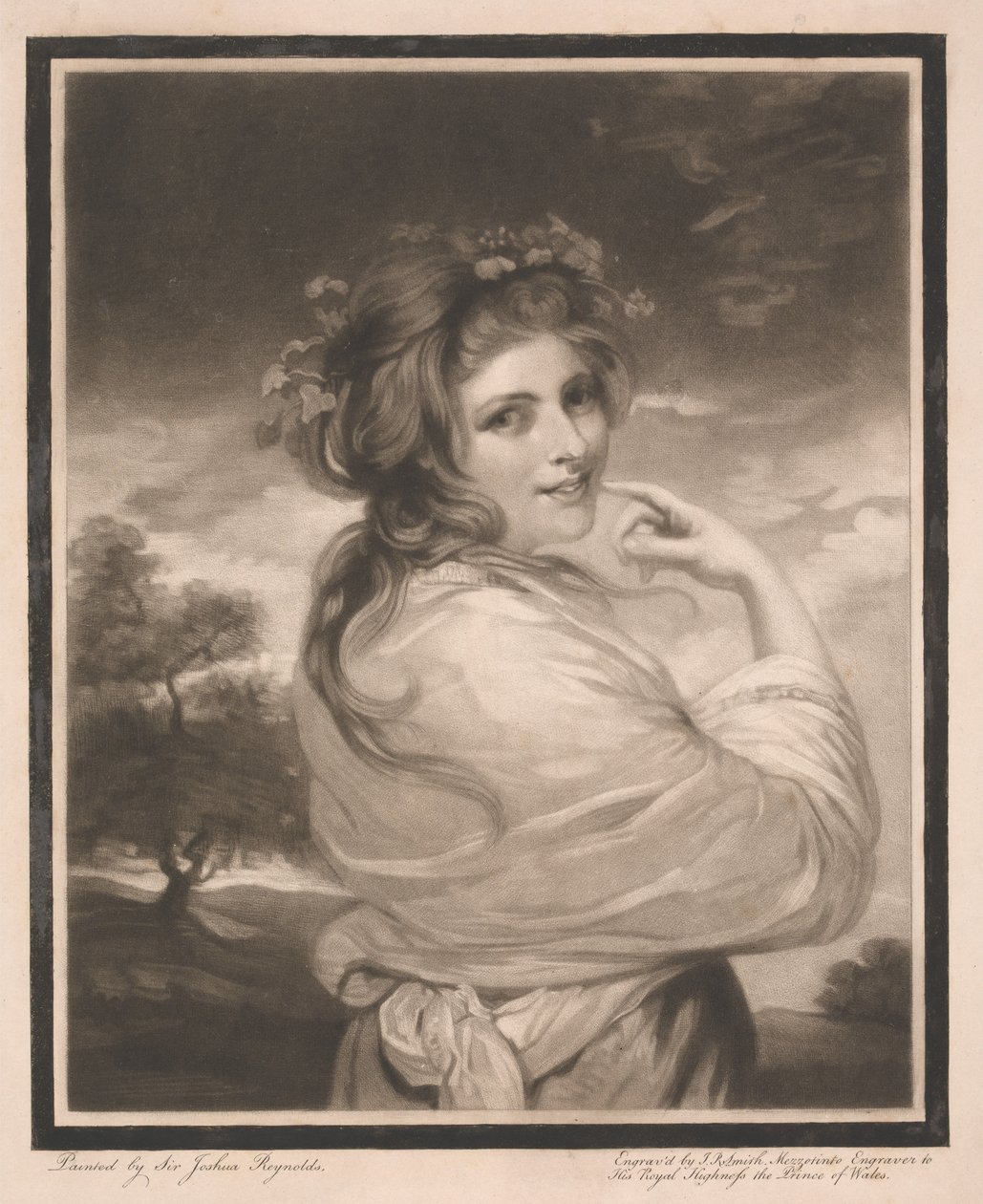 Lady Hamilton som bakchantinde af John Raphael Smith