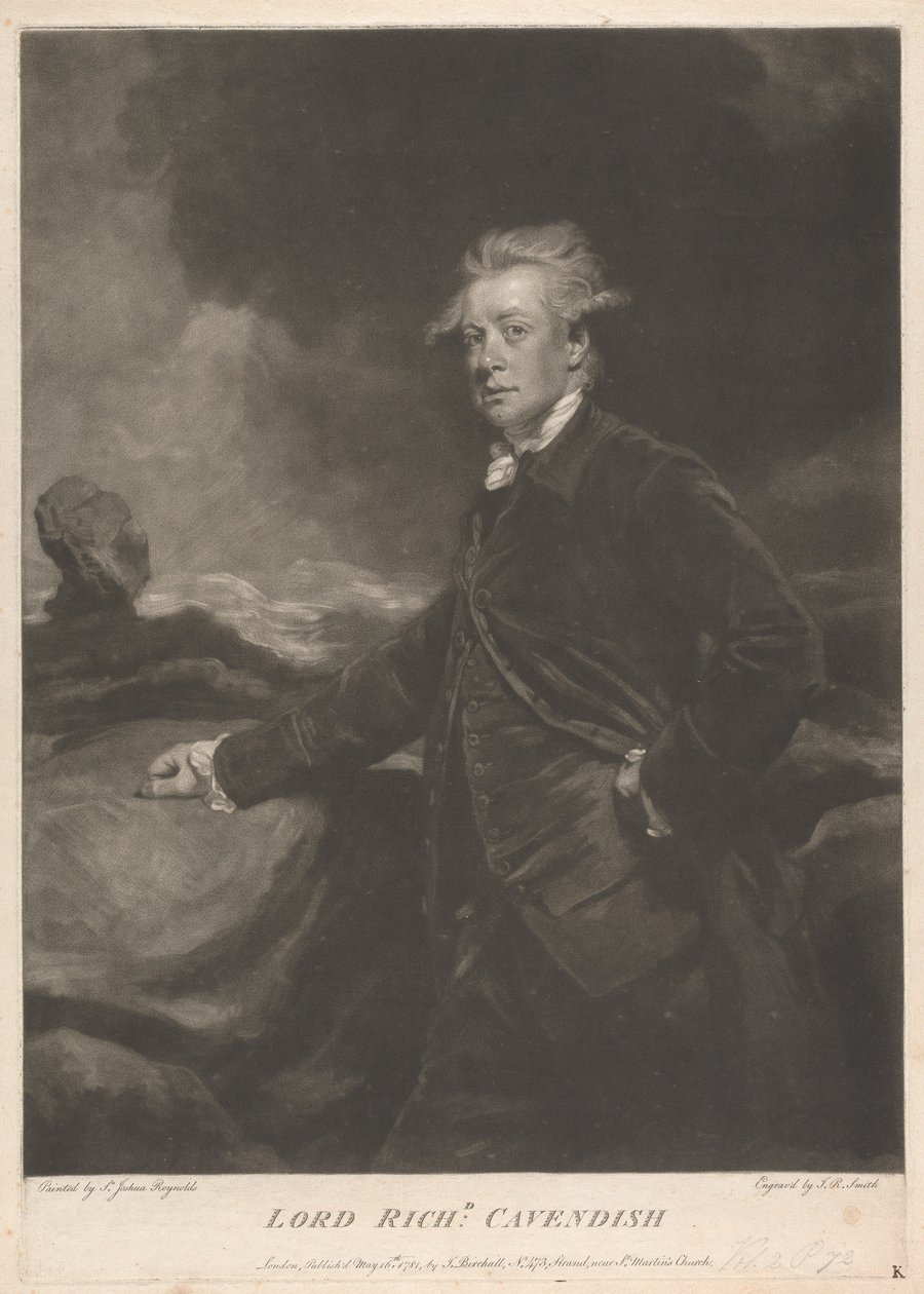 Lord Richard Cavendish af John Raphael Smith