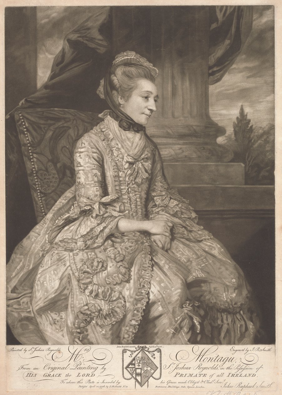 Fru Montagu af John Raphael Smith