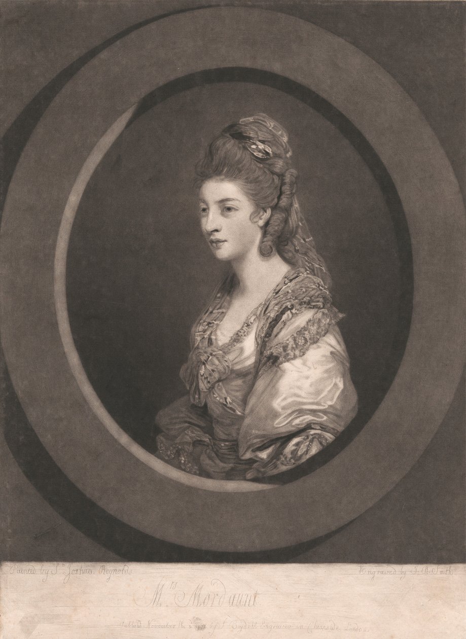 Fru Mordaunt af John Raphael Smith