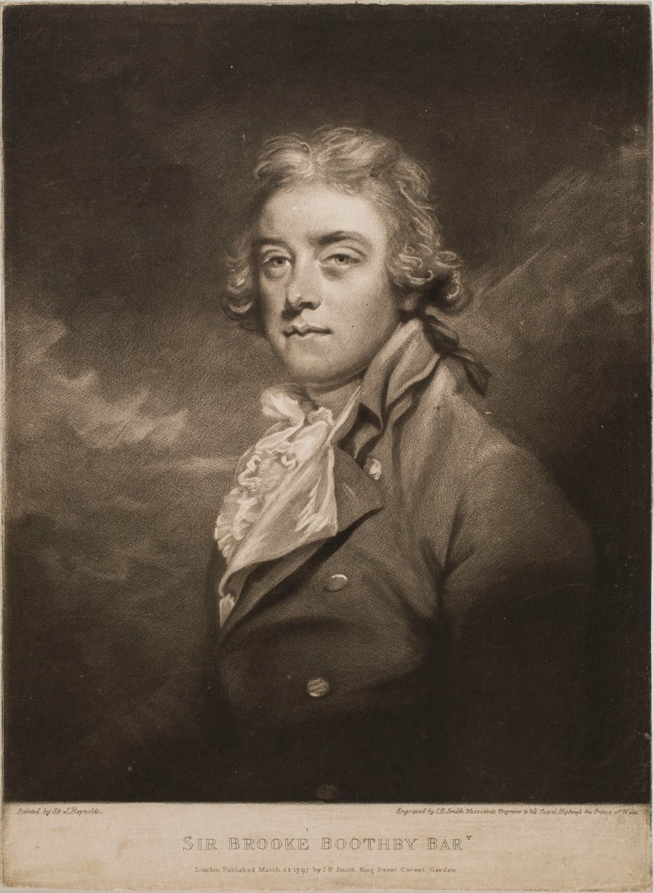 Portræt af Sir Brooke Boothby af John Raphael Smith