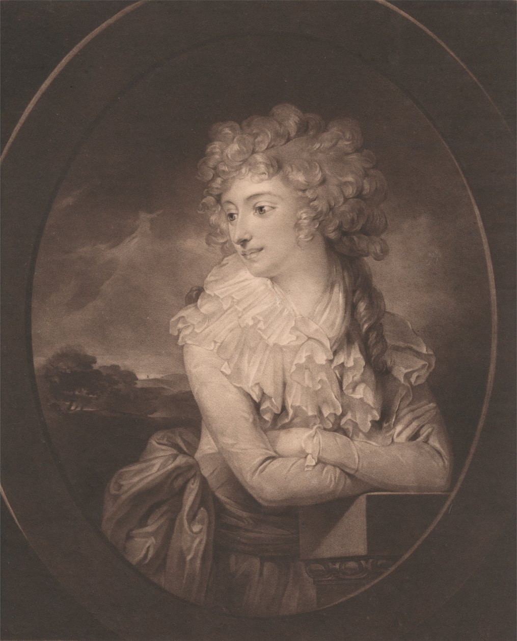 Sarah Anne, grevinde af Westmorland af John Raphael Smith