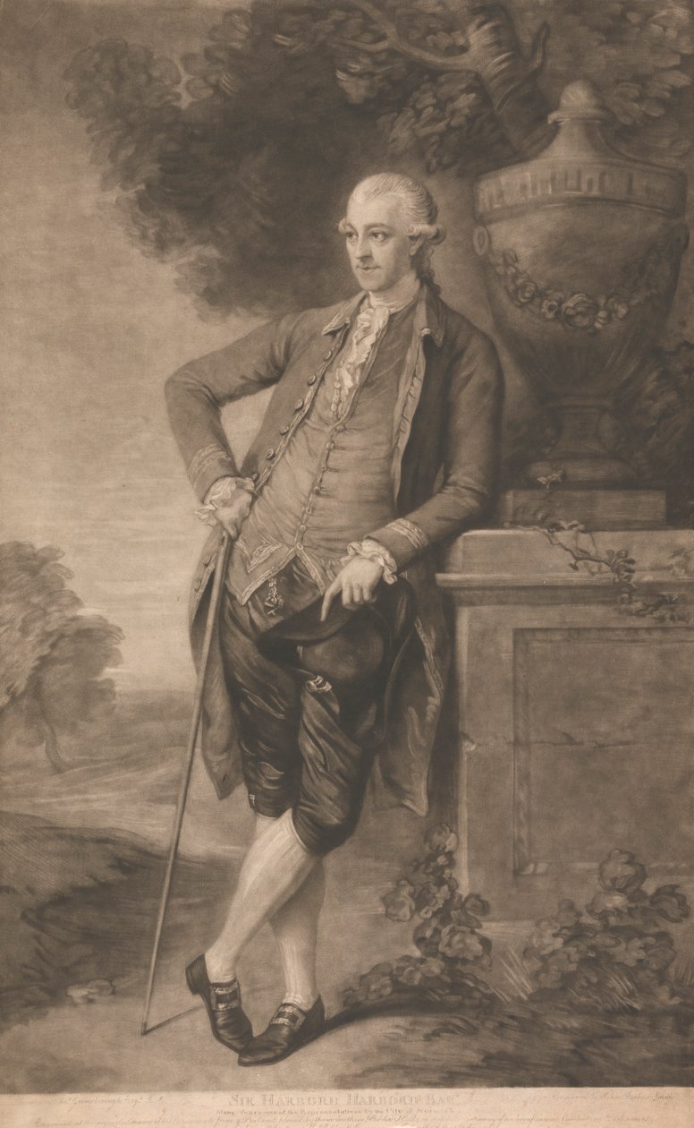 Sir Harbord Harbord af John Raphael Smith
