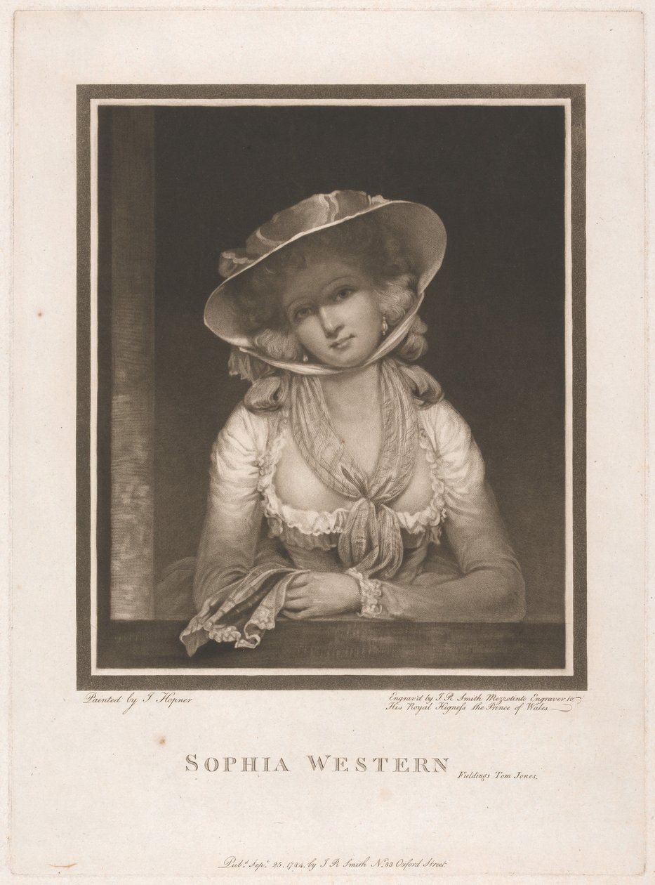 Sophia Western af John Raphael Smith