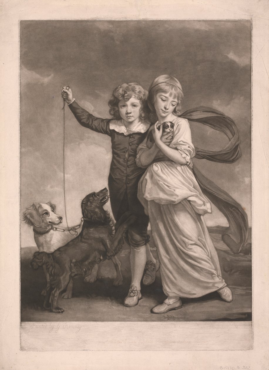 De klaverende børn af John Raphael Smith