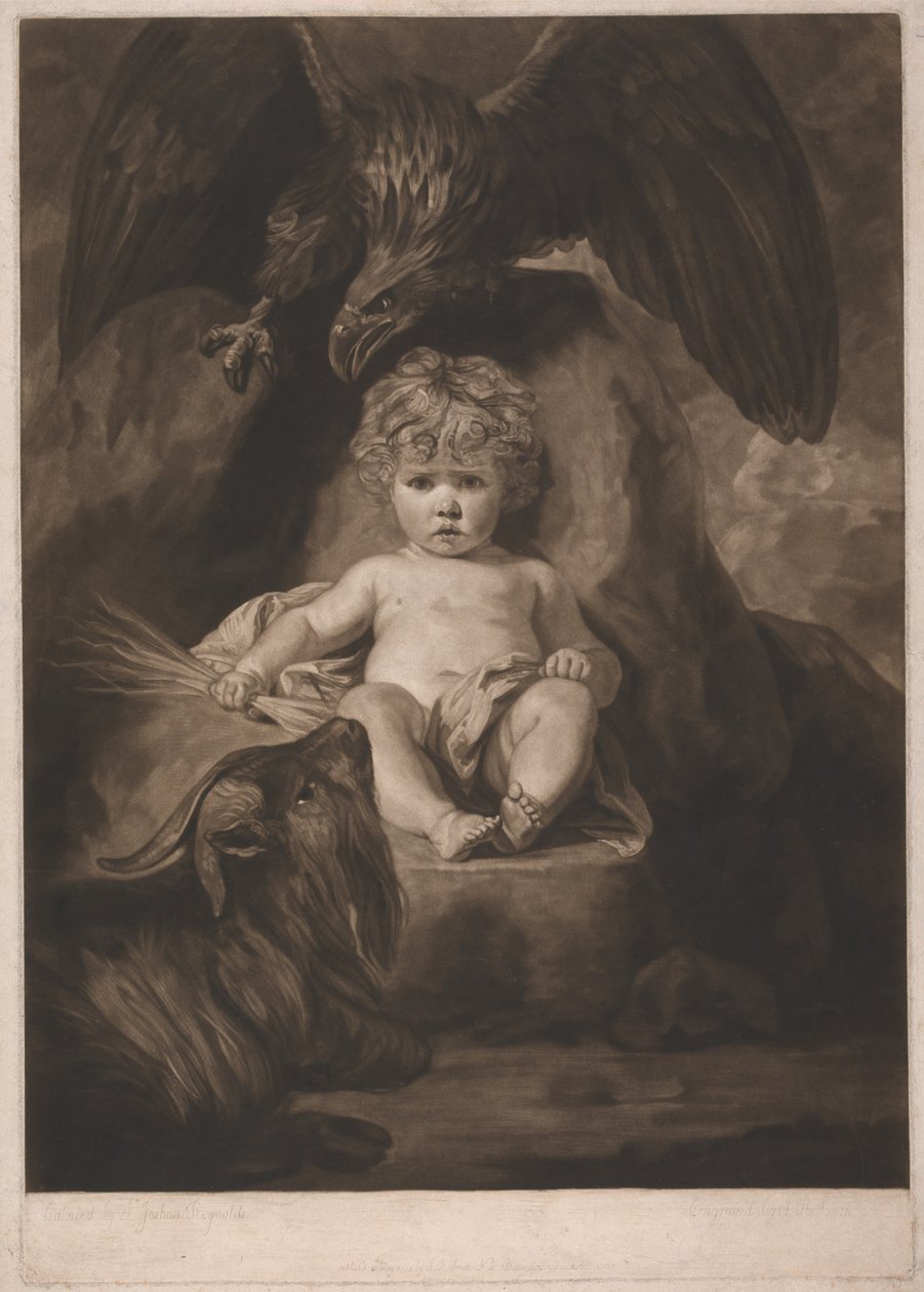 Jupiter som spæd af John Raphael Smith