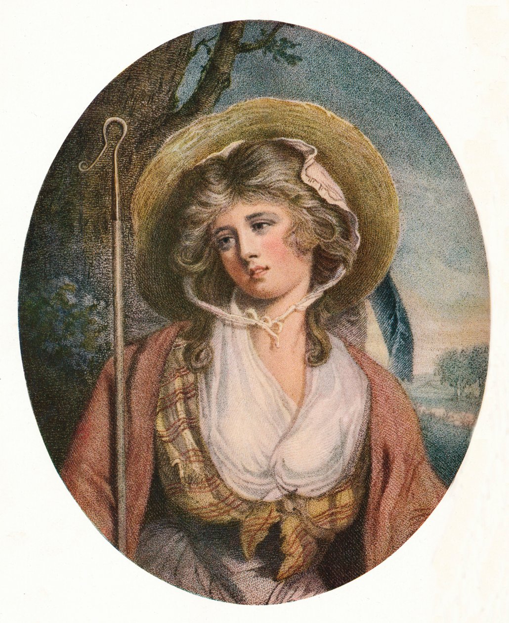 Hyrdinden, 1787 af John Raphael Smith