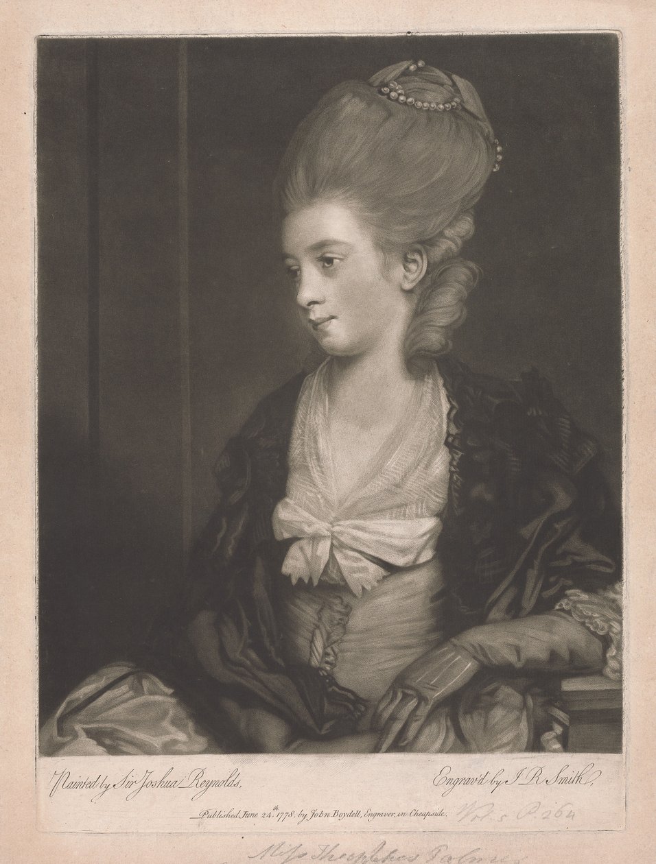 Theophelia Gwatkin (født Palmer) af John Raphael Smith