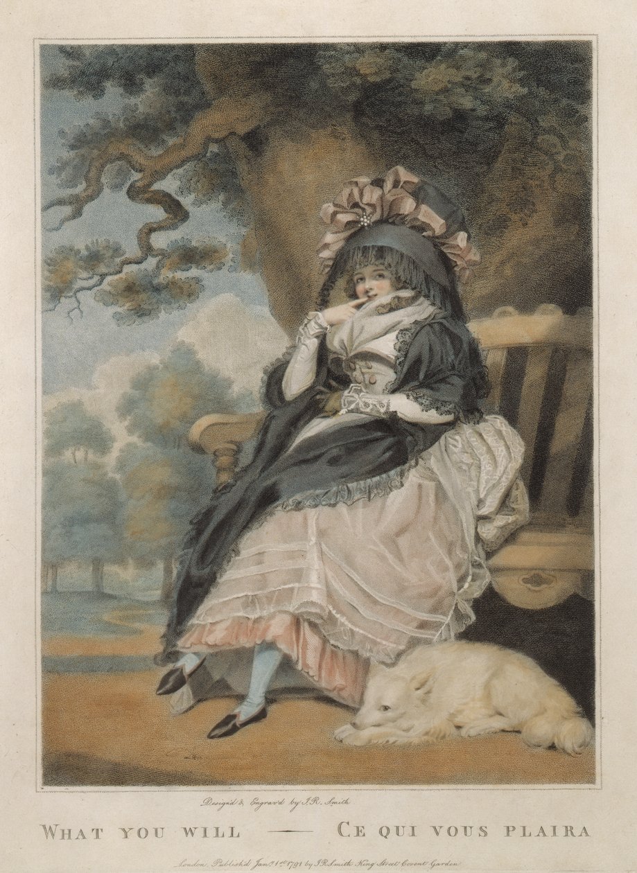 Hvad du vil - hvad du vil lide, 1791 af John Raphael Smith