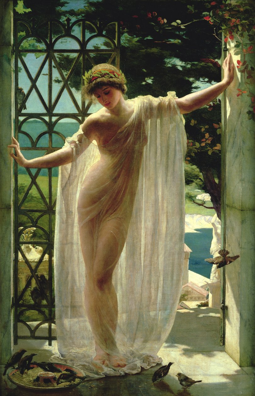 Lesbia af John Reinhard Weguelin
