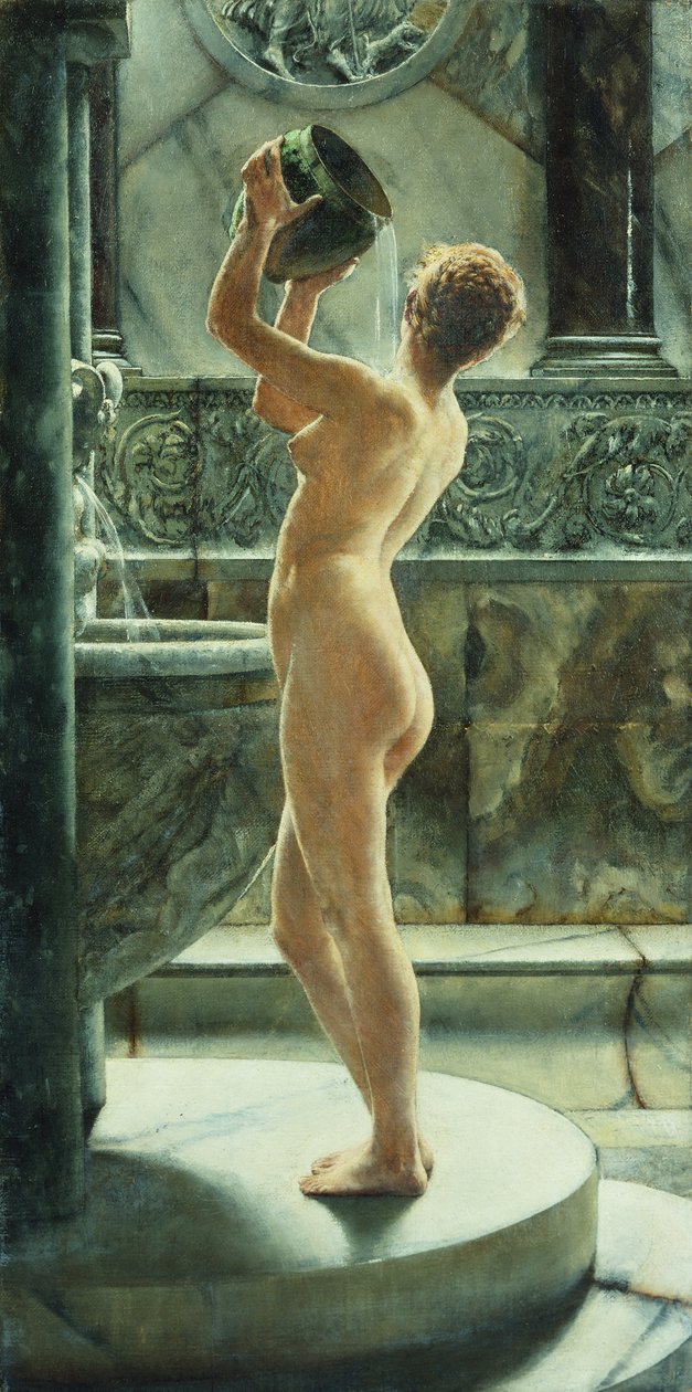 Badet af John Reinhard Weguelin