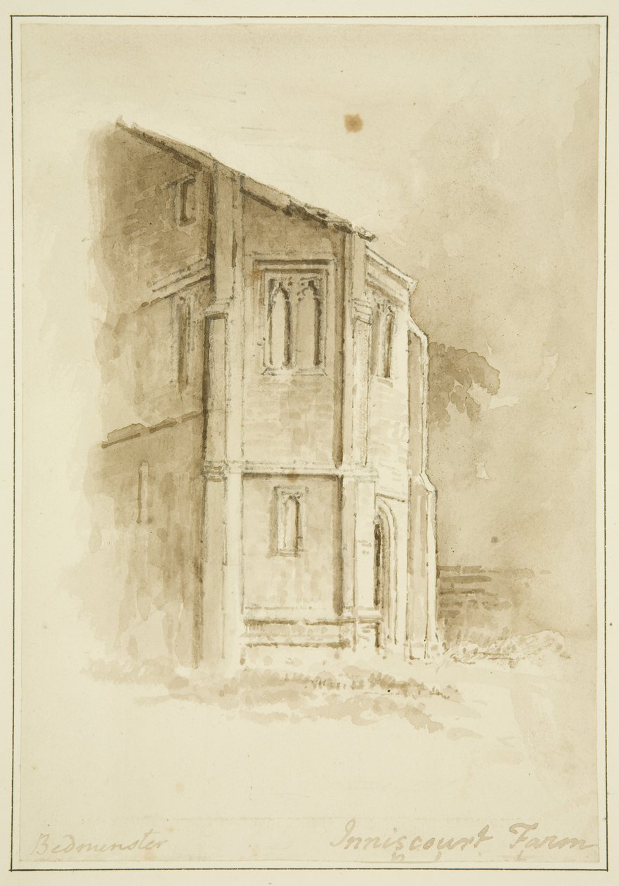 Innis Court Farmhouse, Bedminster af John Reverend Eden
