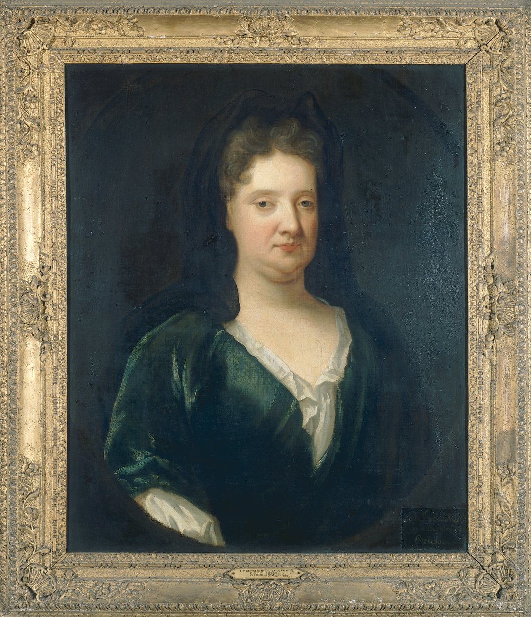 Lady Russell, født Frances Cromwell, 4. datter af Oliver Cromwell, Lord Protector, ca. 1660-90 (olie på lærred) af John Riley