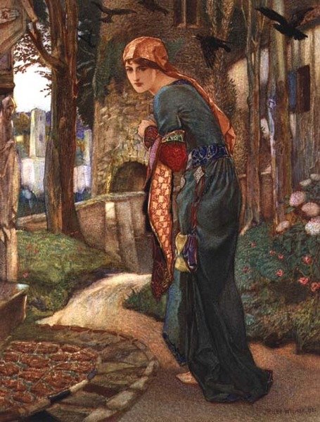 Isabella, fra Decameron af Boccaccio af John Riley Wilmer