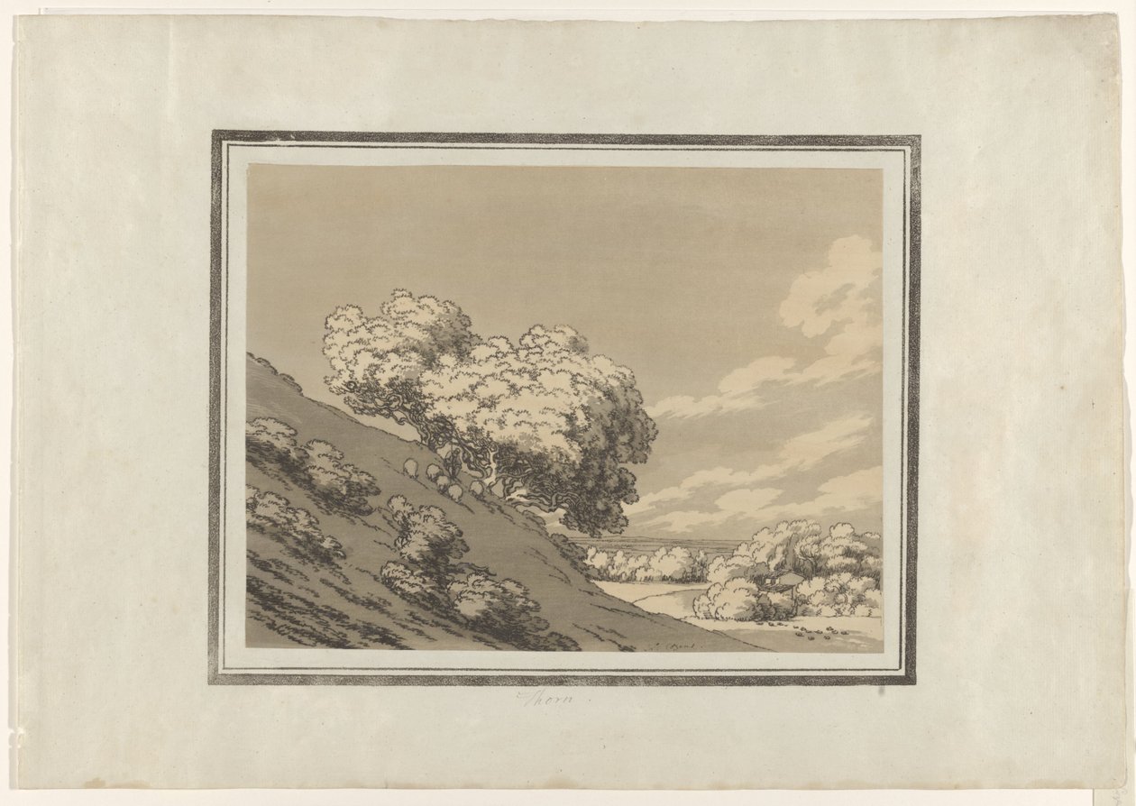 Torn af John Robert Cozens (signed by artist)