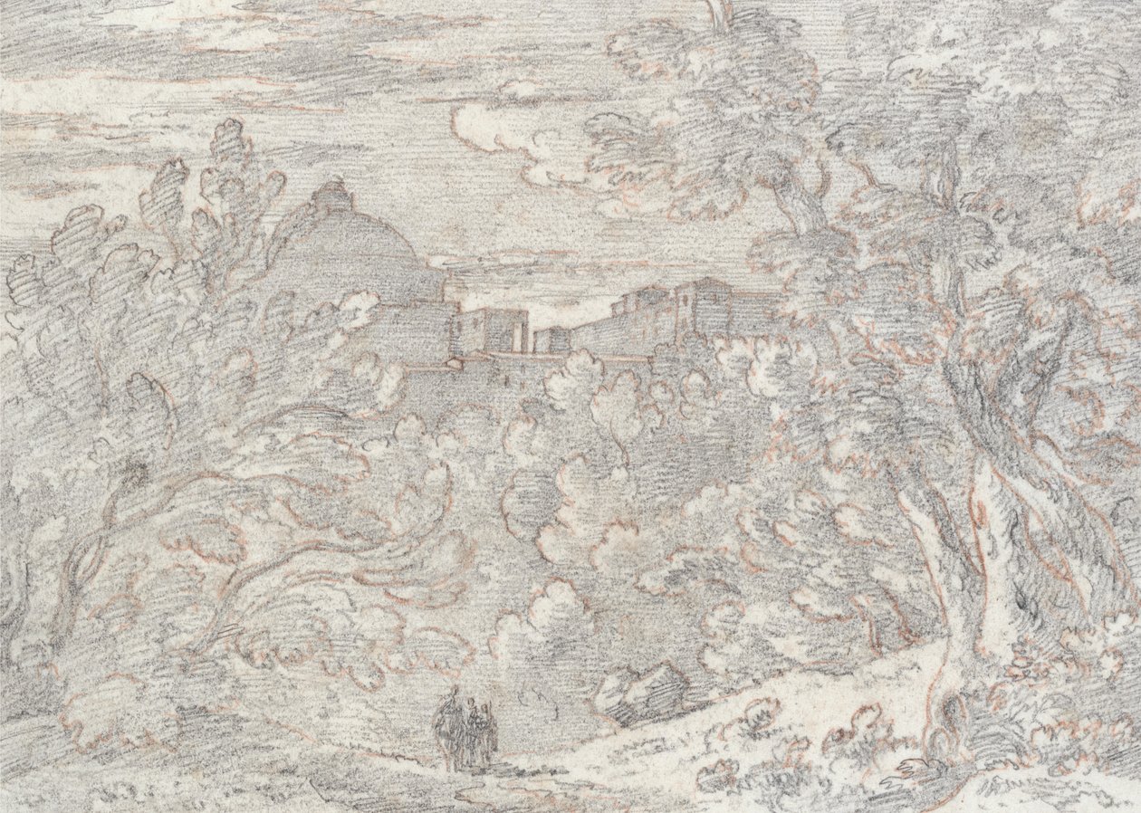 Ariccia af John Robert Cozens