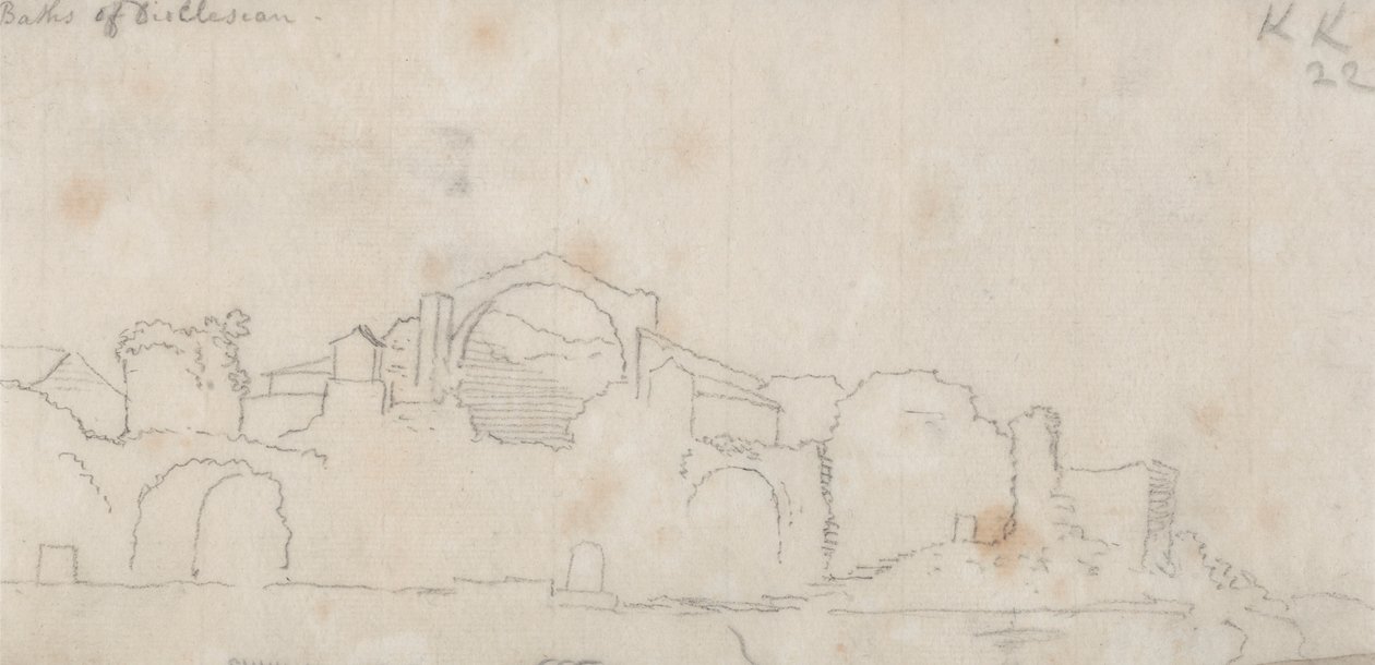 Dioclesians bade af John Robert Cozens