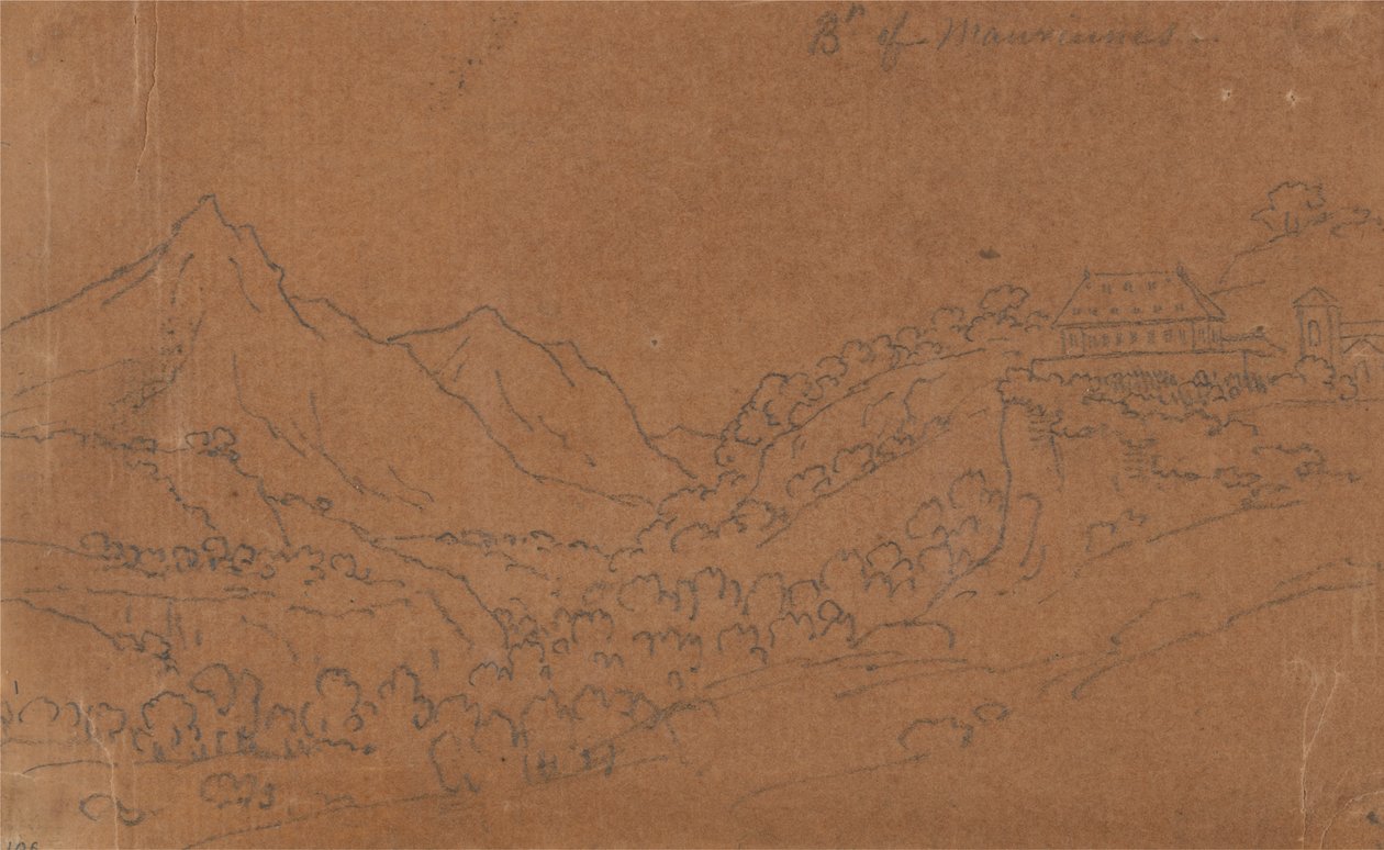 Bramaner fra Mauriennerne af John Robert Cozens
