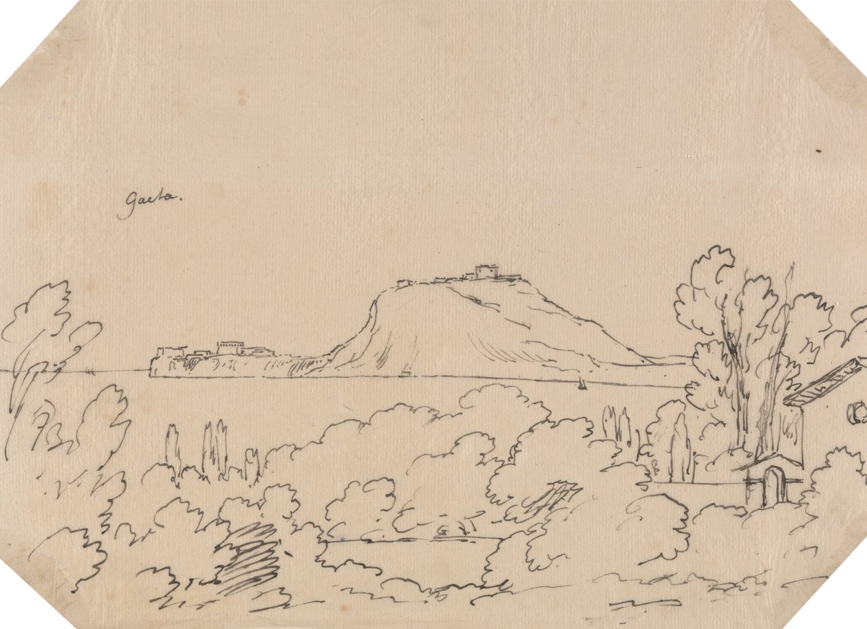 Gaeta af John Robert Cozens