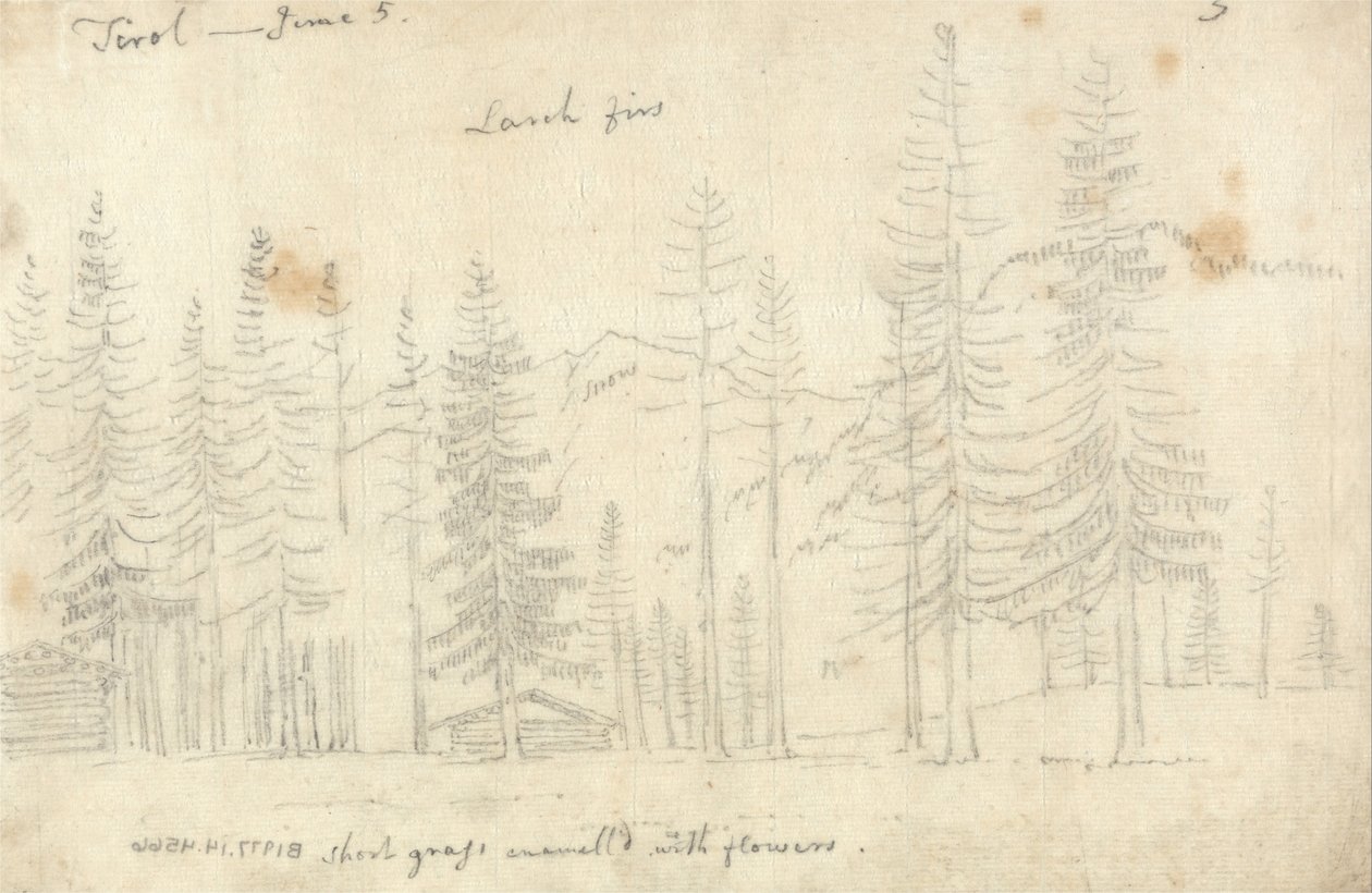 I Tyrol af John Robert Cozens