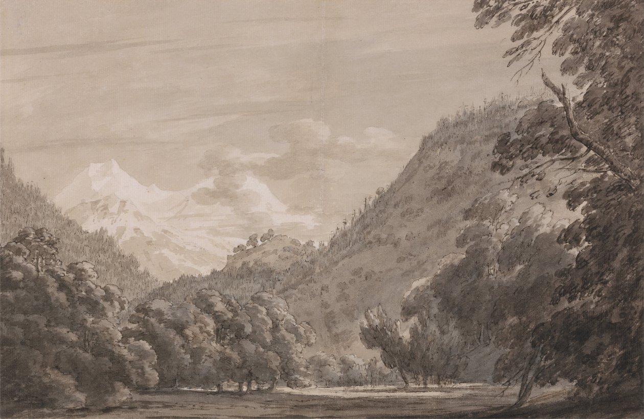 Interlaken af John Robert Cozens