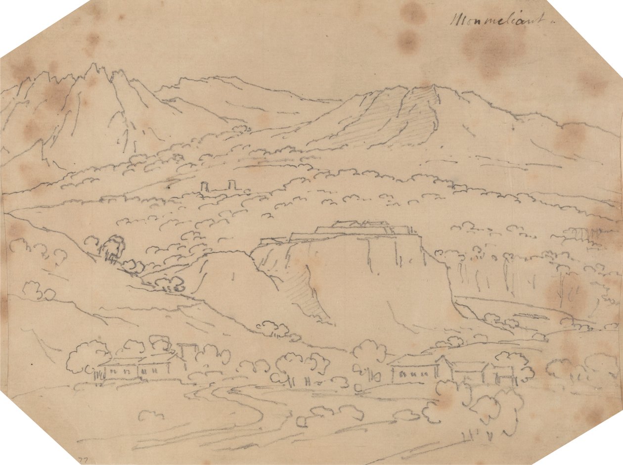 Monmeliant af John Robert Cozens
