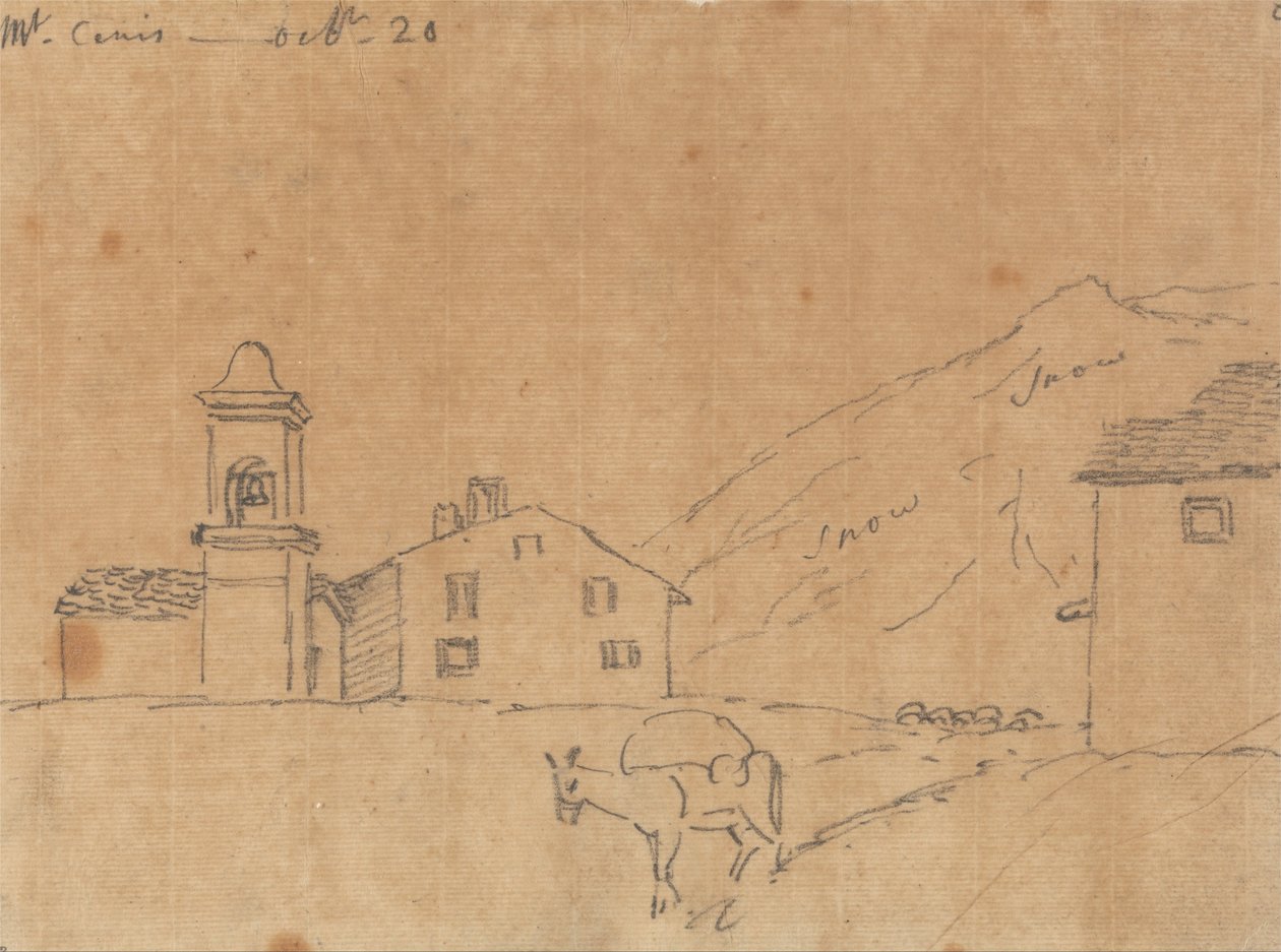 Mont Cenis, den 20. oktober af John Robert Cozens