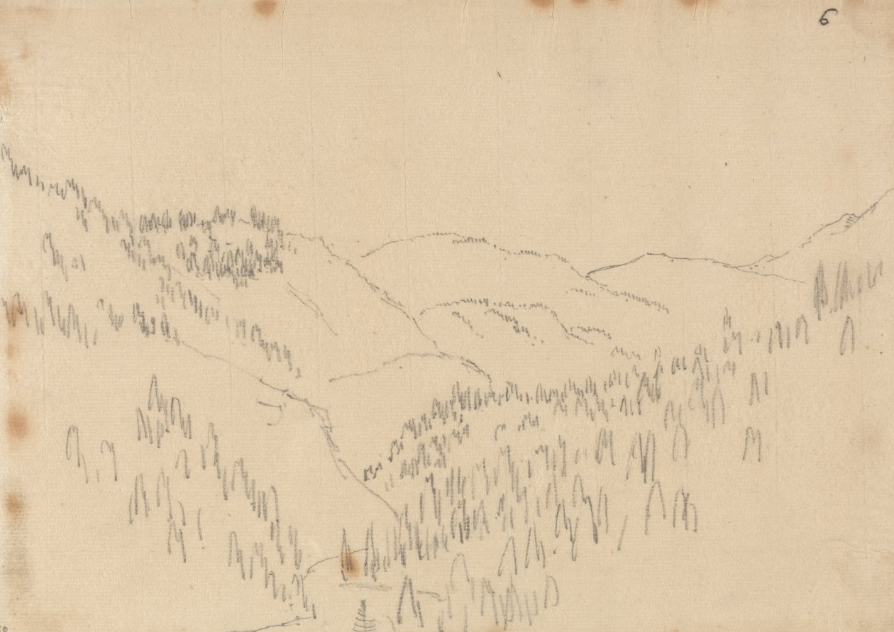 I nærheden af Innsbruck af John Robert Cozens