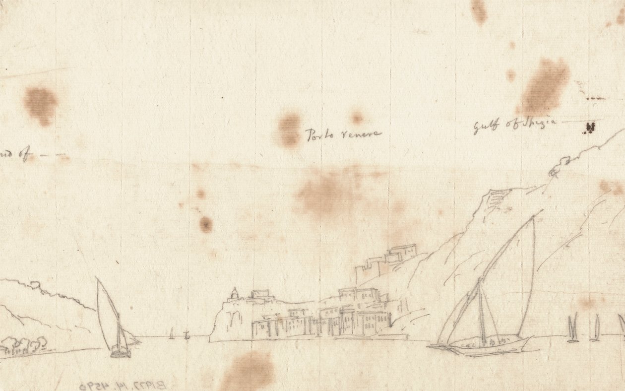 Portovenere af John Robert Cozens
