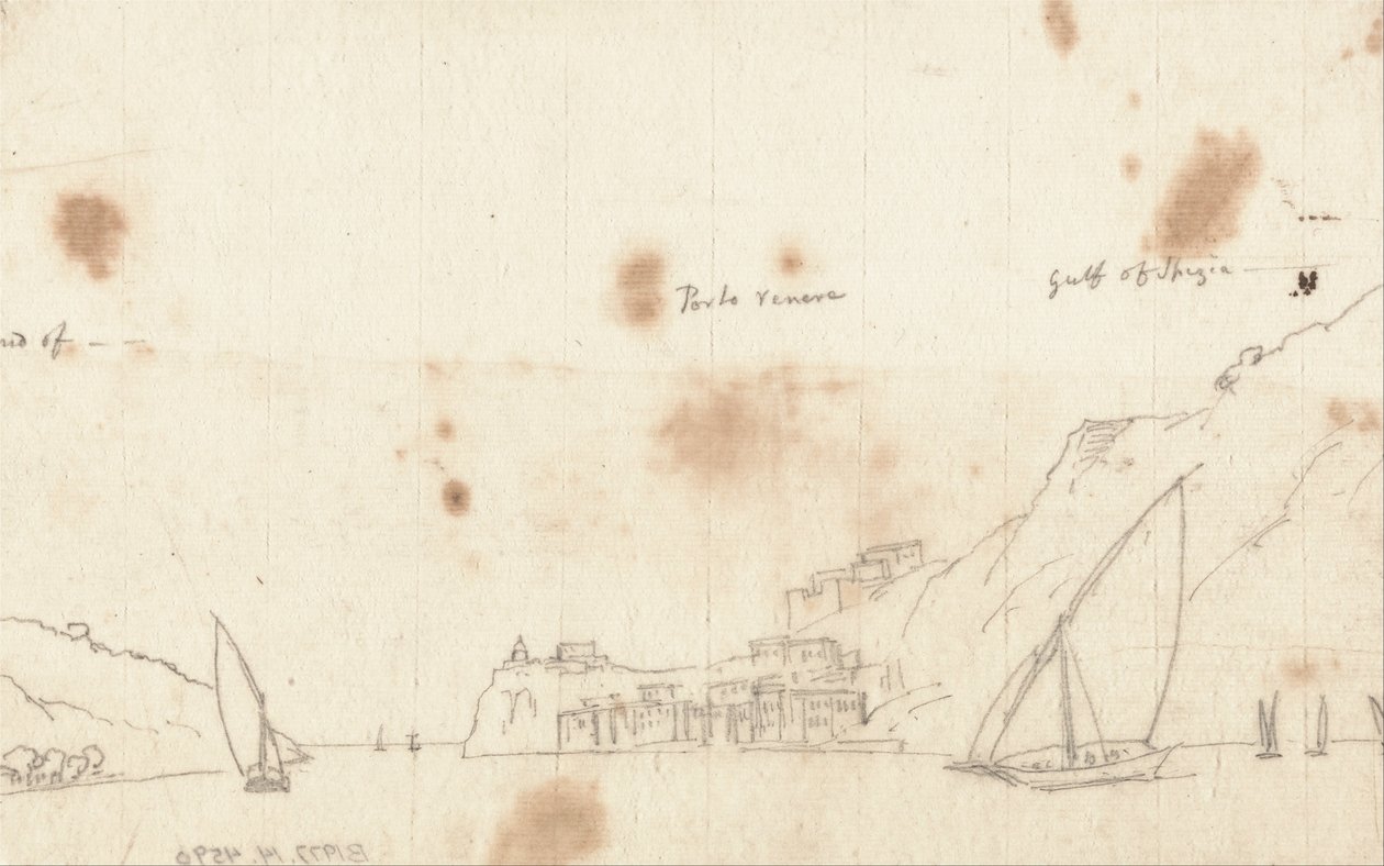 Portovenere af John Robert Cozens