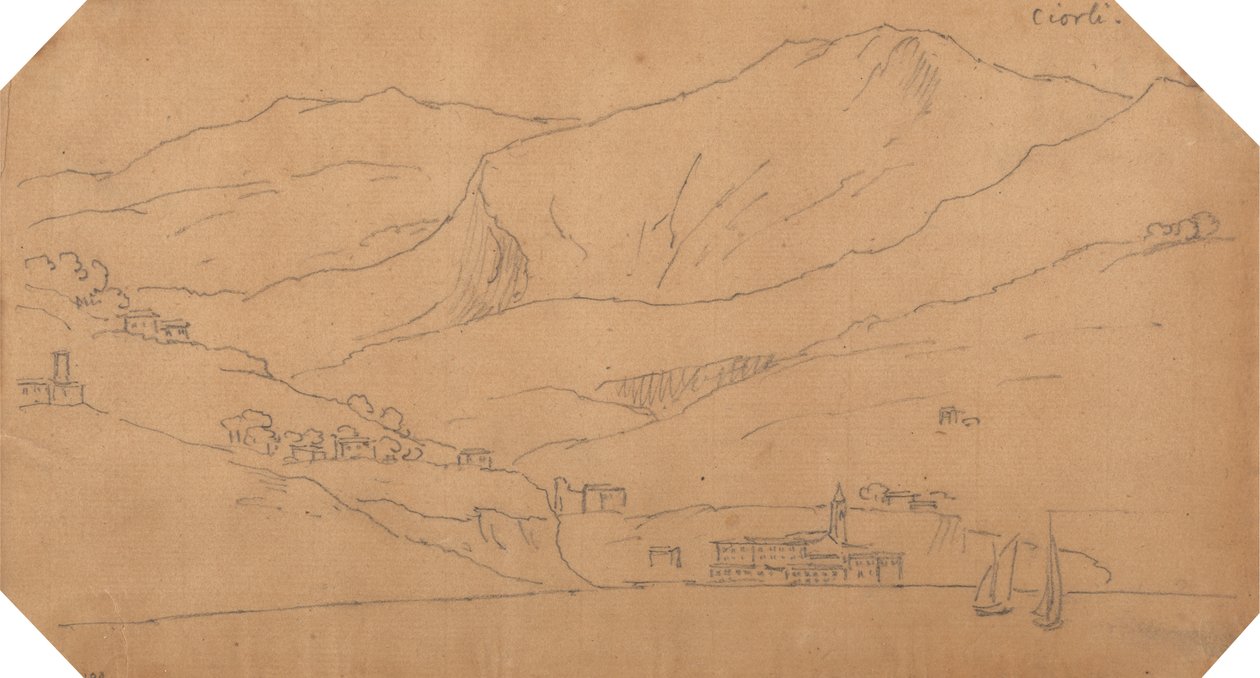 Sirolo af John Robert Cozens