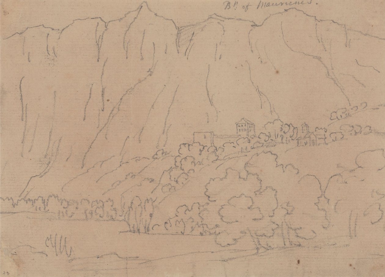 Mauriennes af John Robert Cozens
