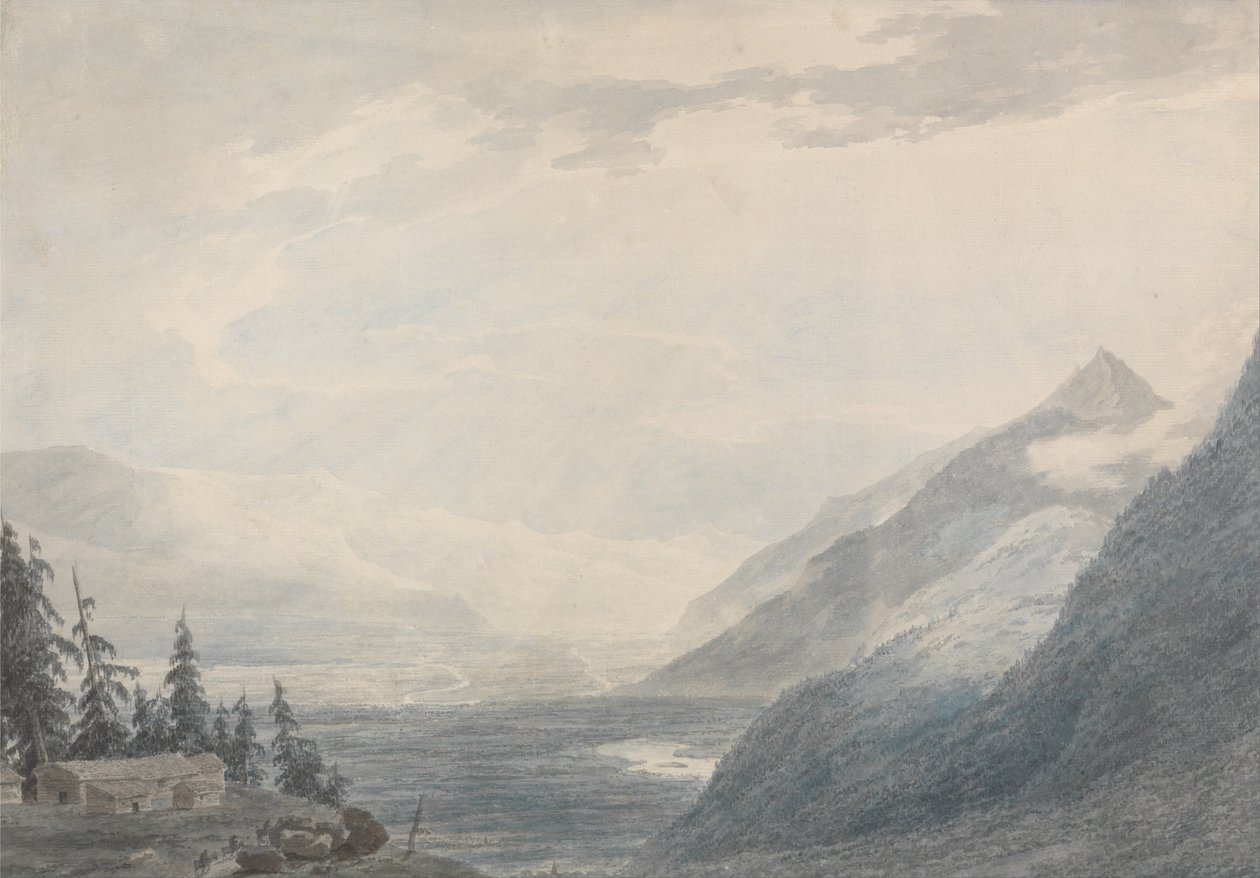 Pays de Valais af John Robert Cozens