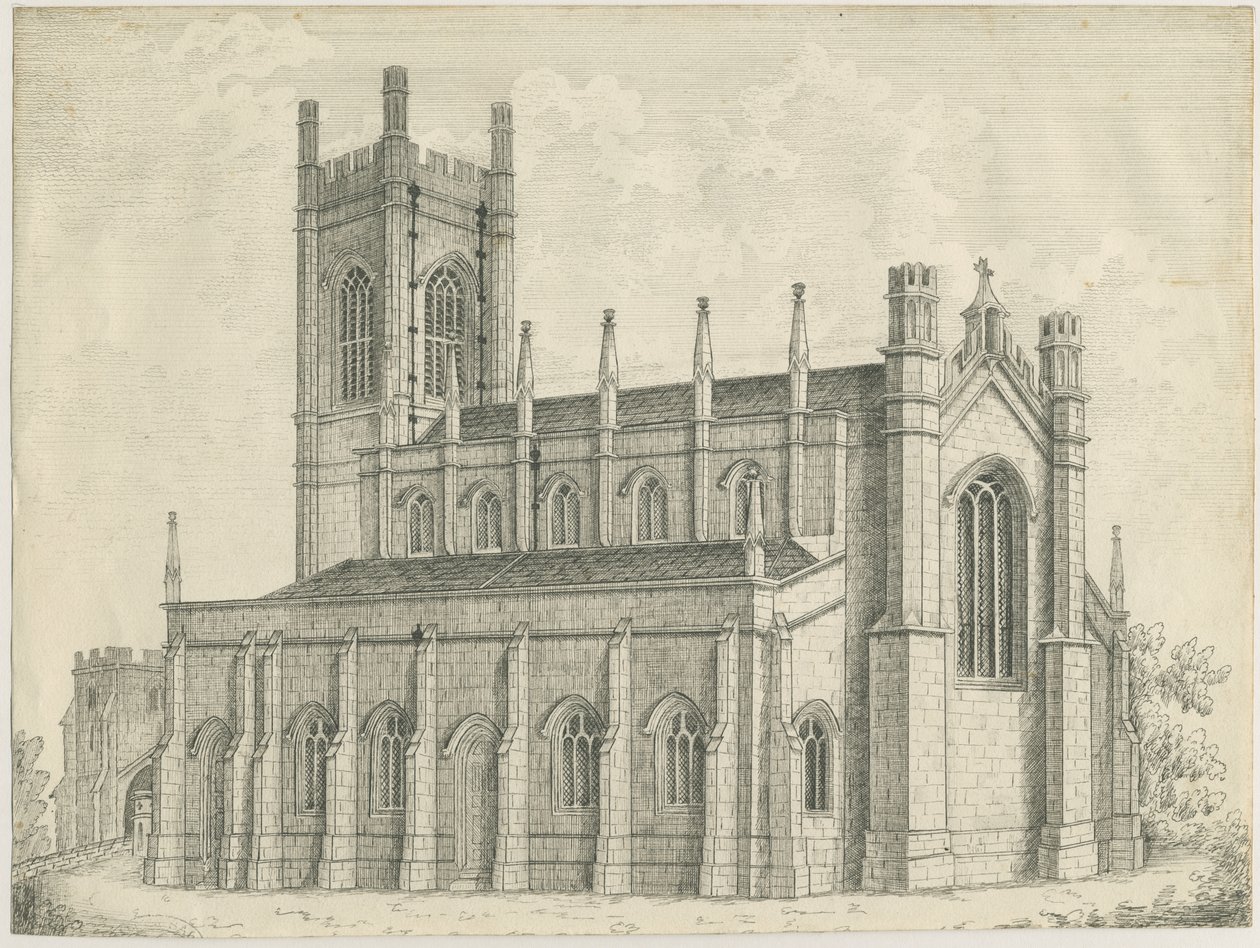 Rugeley kirke af John Robert Fernyhough