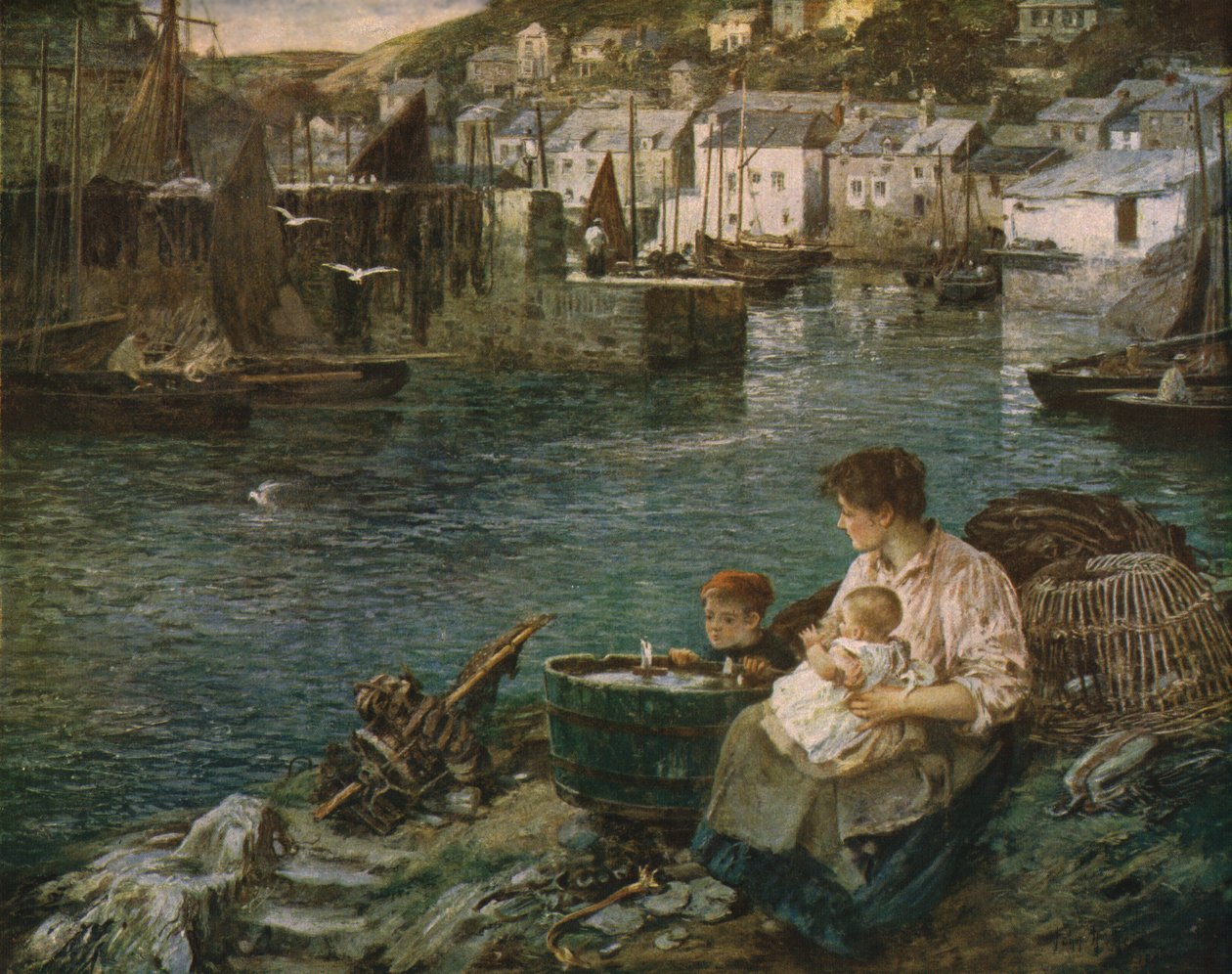 Hjemmeskadronen, 1903, c1930. af John Robertson Reid