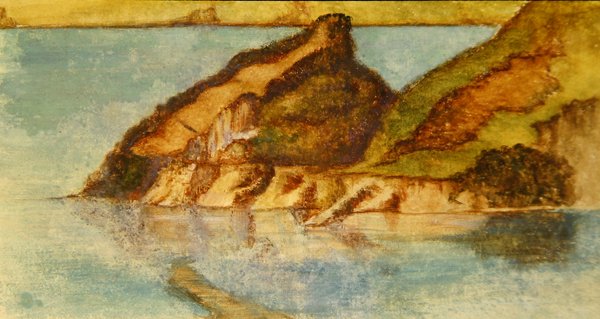 Søscene, ca. 1880 (akvarel på papir) (par til 359451) af John Roddam Spencer Stanhope