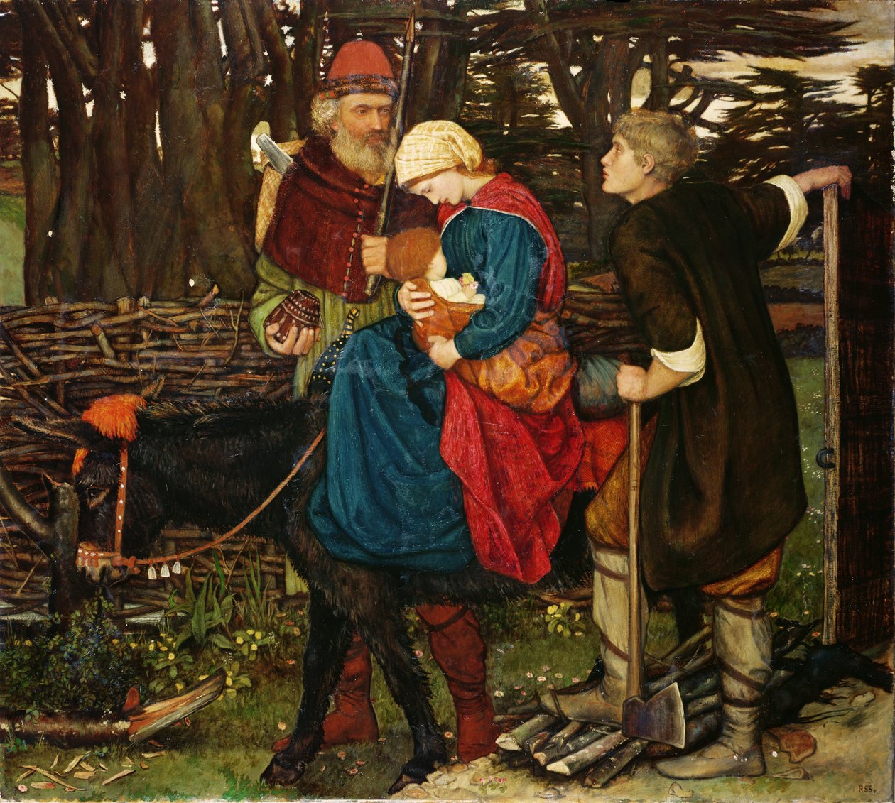 Den hellige familie af John Roddam Spencer Stanhope