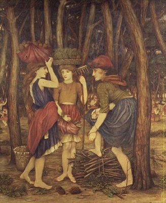 Fyrreskoven af John Roddam Spencer Stanhope