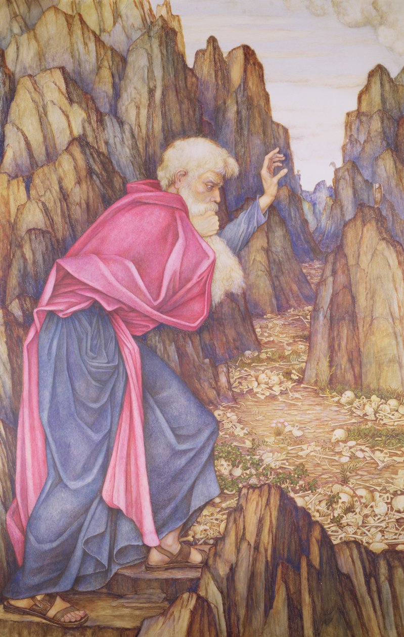 Ezekiels syn af John Roddam Spencer Stanhope