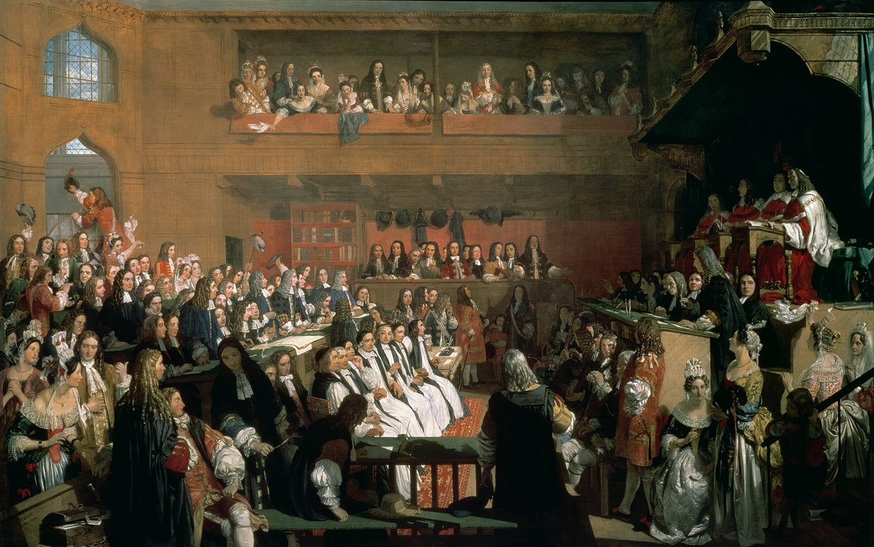Retssagen mod de syv biskopper i Underhuset under James II