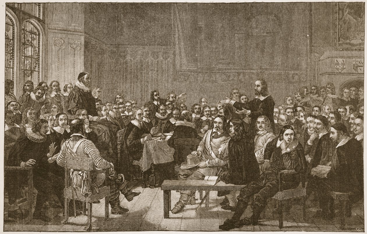 The Westminster Assembly of Divines, illustration fra 