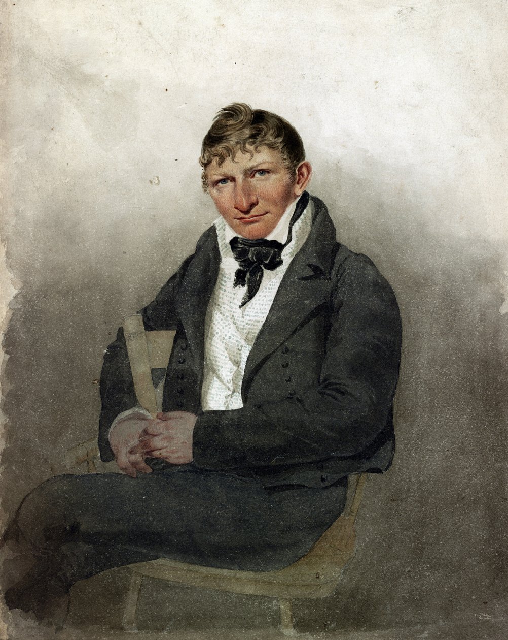 John Rubens Smith, selvportræt af John Rubens Smith