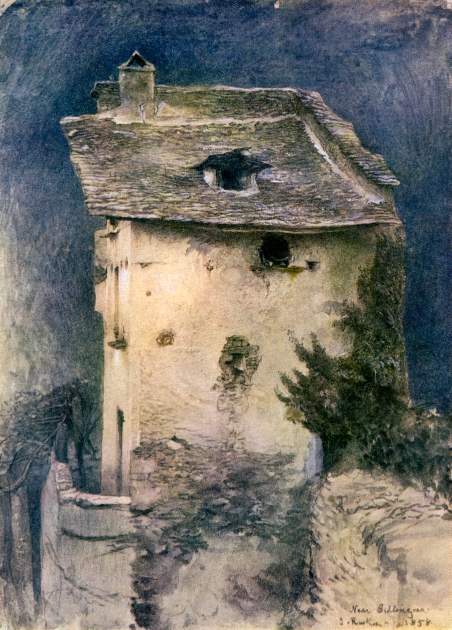 Et forfaldent sommerhus, 1800-tallet. af John Ruskin